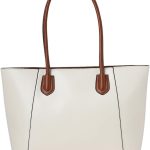 Van Heusen Women's Vogue Laptop Bag|Classic Offwhite Bag | Fits Upto 13 Inch Laptop | Office Bag