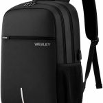 Wesley Zeus Usb charging Travel Laptop Backpack with 15.6 inch Laptop Compartment business/Office/School/college/Travel/Gifting Bag for men and women
