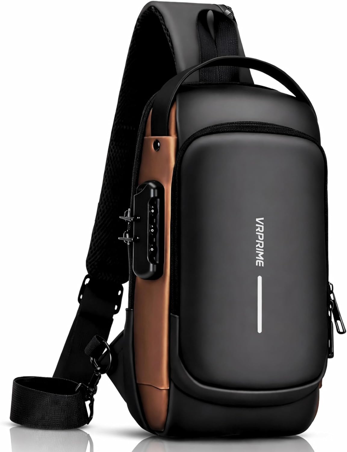 714DnwKg6lL-1 Sling Side Bag For Men | Anti-Theft Smart Waterproof Crossbody Chest Bag for Travel | Messenger Bags Casual Shoulder Bag for Men and Women - Image 1