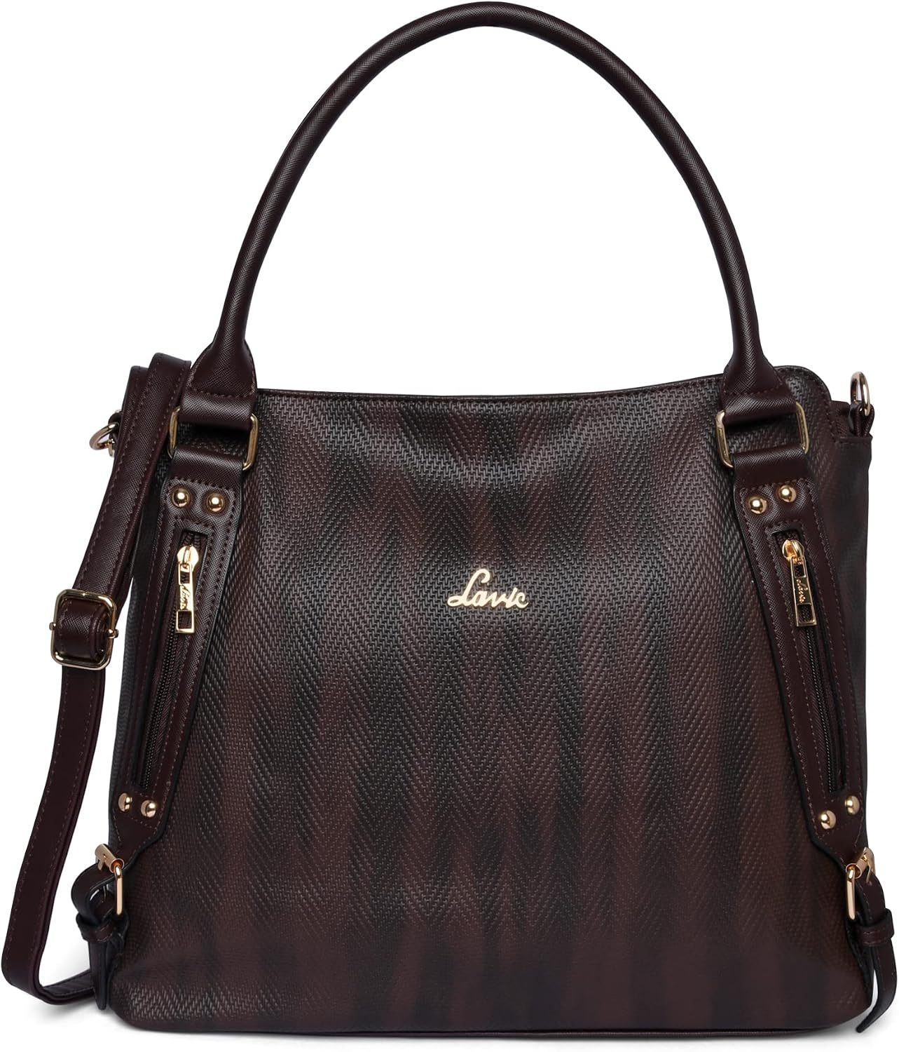 71aQOuXDD7L-1 Lavie Women's Faroe Satchel Handbag for Women | Satchel Bag for Work | Ladies purse | Stylish Shoulder Bag | Gift For Women - Image 1