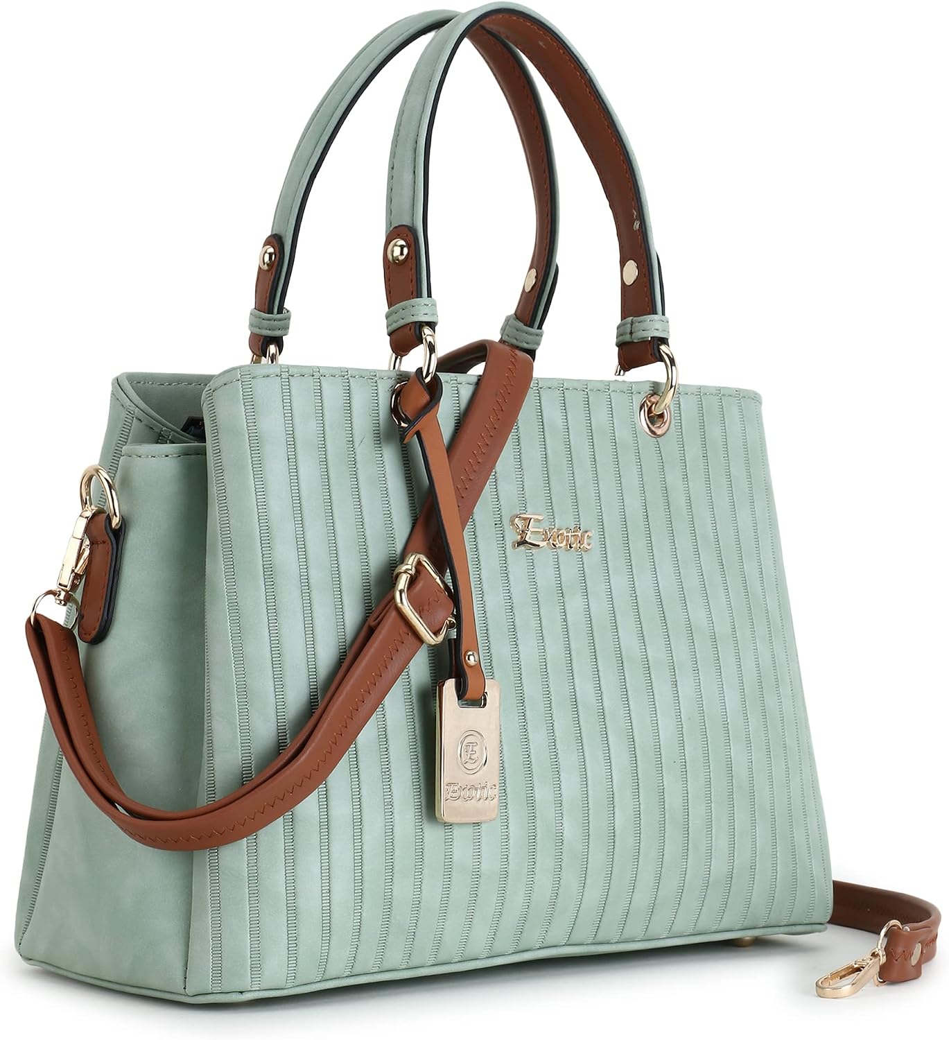 71oW9ddfGsL-1 EXOTIC® Women's Striped Line Handbag for Women| Ladies purse | Stylish Shoulder Bag | Gift for Women - Image 1