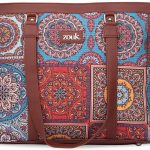 ZOUK Stylish Office Laptop Bag | Tote Bag For Women Fits Upto 15.6 inch |Purse for Women | Vegan Leather Handbag | Daily & Travel Use