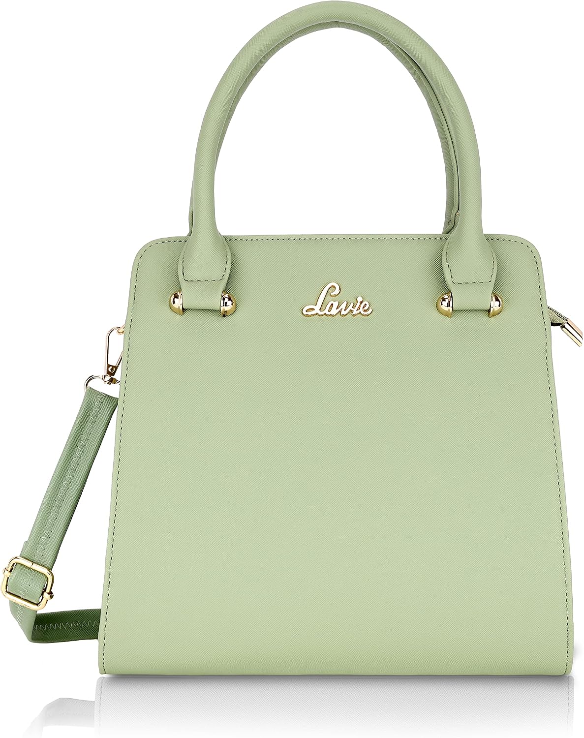 81SRDNUxkL-1 Lavie Women's Ushawu Satchel Bag | Satchel Handbag for Work | Ladies Purse | Stylish Shoulder Bag | Gift for Women - Image 1